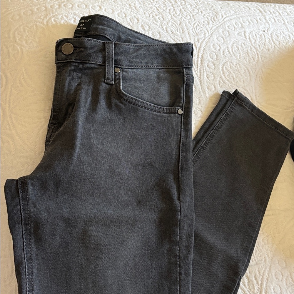 Just Black Dark Gray Skinny Jeans